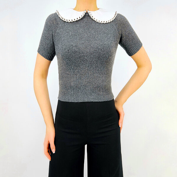 Кашемировый джемпер Miu Miu