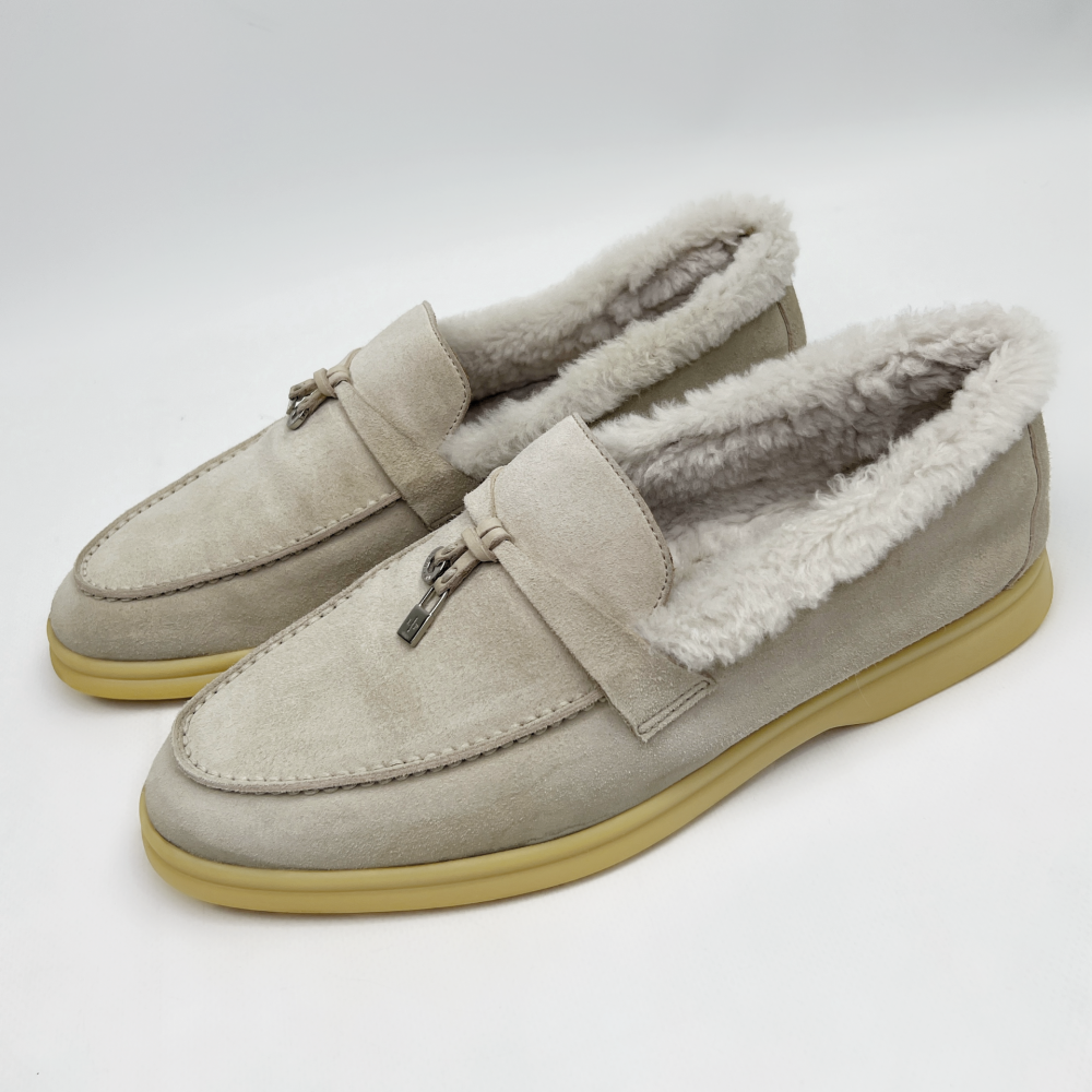 Лоферы Loro Piana Sammer Sharms Walk Fur