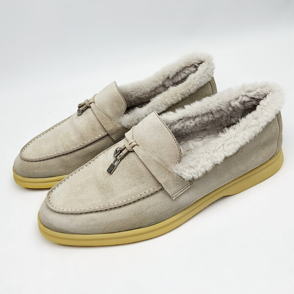 Лоферы Loro Piana Sammer Sharms Walk Fur