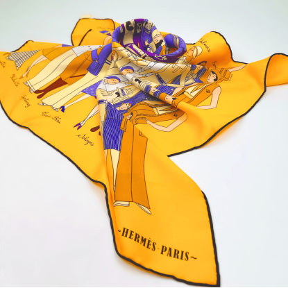 Платок Hermes Les Sportives