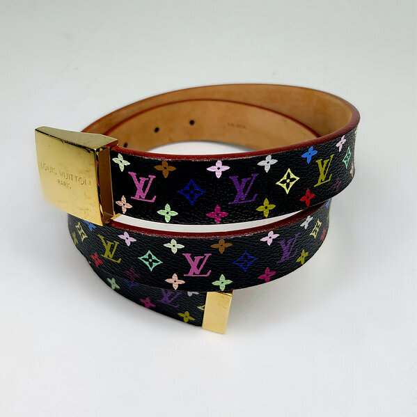 Ремень Louis Vuitton x Takashi Murakami