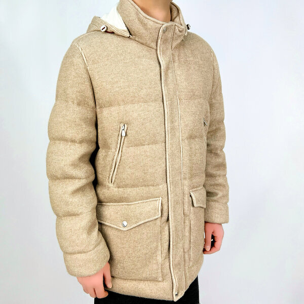 Кашемировый пуховик Brunello Cucinelli