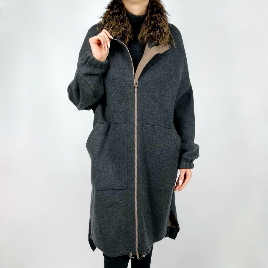 Пальто-кардиган Brunello Cucinelli