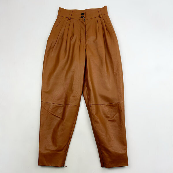 Кожаные брюки Dolce & Gabbana