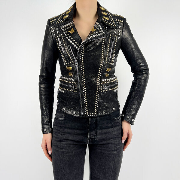 Кожаная куртка Gucci