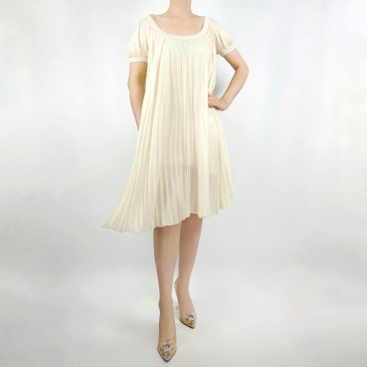 Платье Hermes из плиссированного шёлка