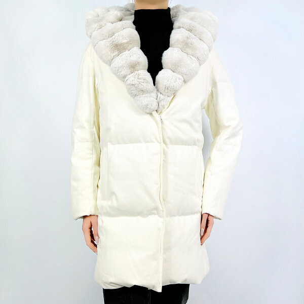 Кашемировый пуховик Paolo Moretti