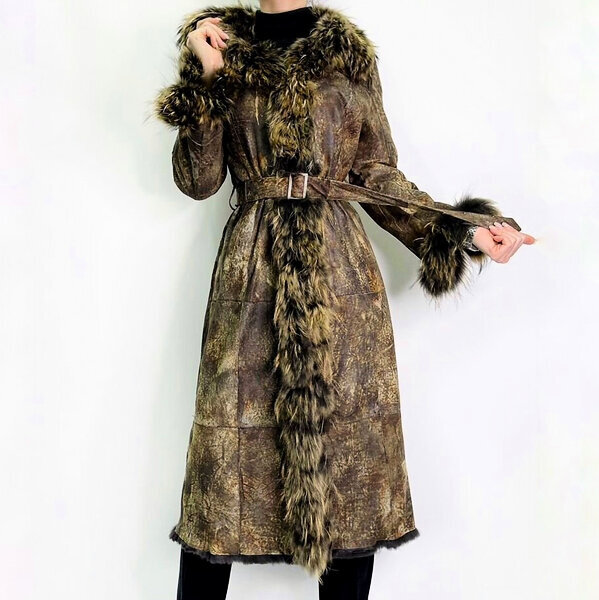 Дублёнка Yves Salomon