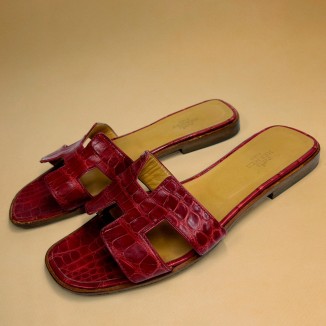 Шлепанцы Hermès Oran