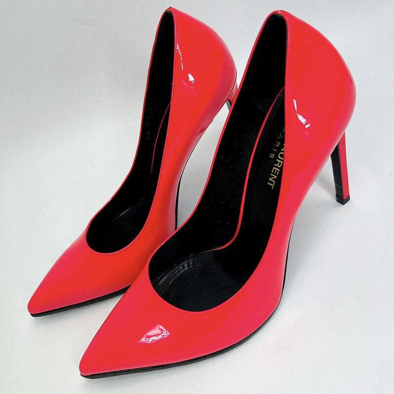 Лаковые туфли Saint Laurent